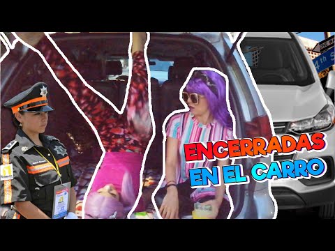 24 HOURS in a car - Locked in a car / Mali and Emita