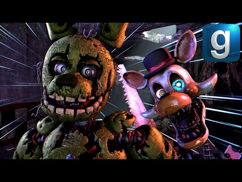 Gmod FNAF | Brand New Killer Age Springtrap Pill Pack Update! Brand New Magician Mangle Pill Pack!