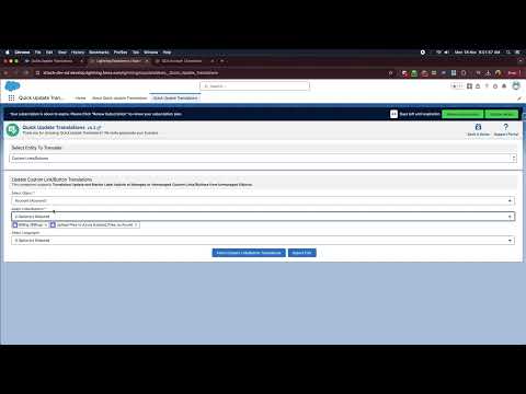Link and Button Translations Demo