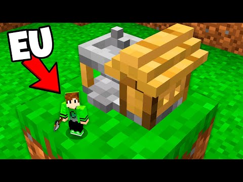 Fiz a Menor Casa do Mundo no Minecraft!