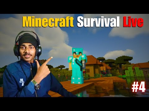 EPIC Day 4 LIVE in Minecraft Survival