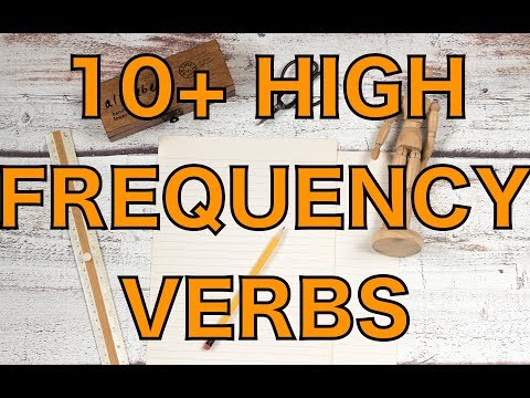 10+高頻學術任務1動詞! (10+ High frequency Academic Task 1 verbs!)