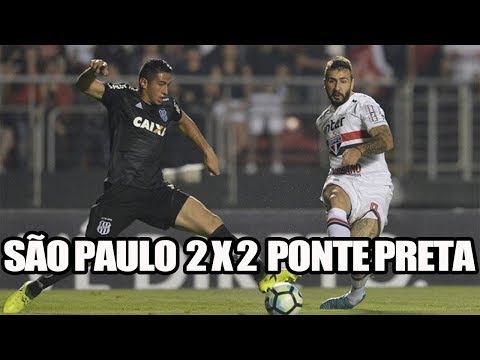 SÃO PAULO 2 X 2 PONTE PRETA - NARRAÇÃO MIL GRAU