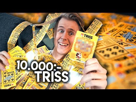 SKRAPAR TRISS FÖR 10.000 KRONOR