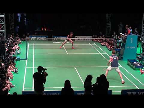 Could Lee Yong Dae be a singles player? vs LEGEND Peter Gade