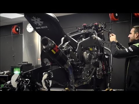 Proses Perakitan Kawasaki Ninja ZX 10RR 2017   hingga test