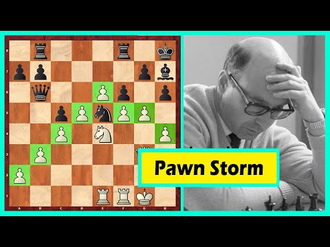 Bishop Sacrifice One Move 8 And A Massive Pawn Storm By David Bronstein