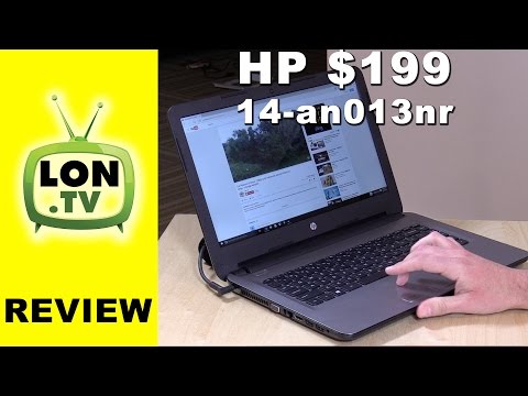 HP $199 - 14-an013nr vs. HP Stream 14 - Best low cost laptop of 2016