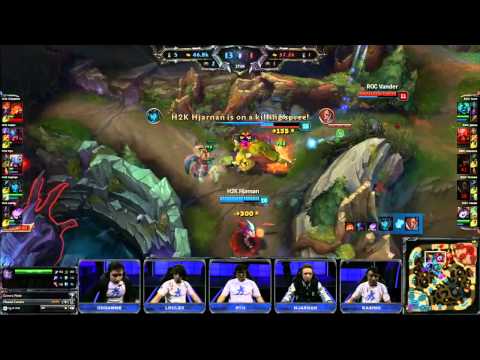 Recap / All Chat - H2K vs Roccat - League of Legends