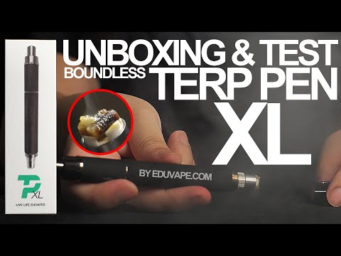 Boundless Terp Pen XL Unboxing and Test 🔥 NEW & IMPROVED | How To Use – EDUVAPE.COM #EDUVAPE