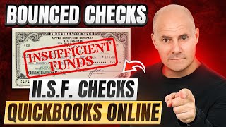 How To Handle Bounced Checks In QuickBooks Online