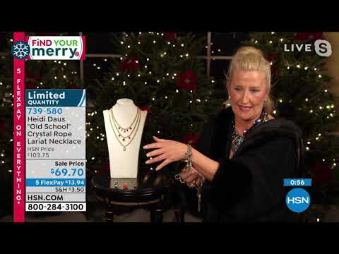 HSN | Heidi Daus Jewelry Designs Gifts 12.16.2020 - 07 PM
