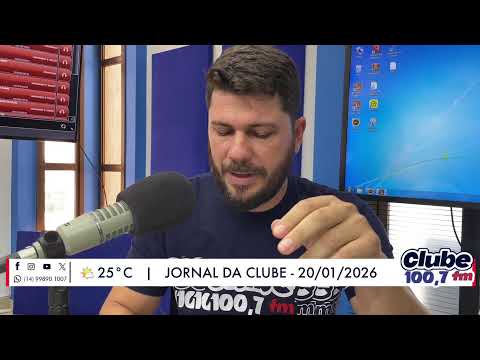 Jornal da Clube - 20/01/26 - Edição do Almoço