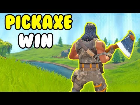 WINNING With A PICKAXE! ⚒️ Fortnite LIVE ⚒️ Video