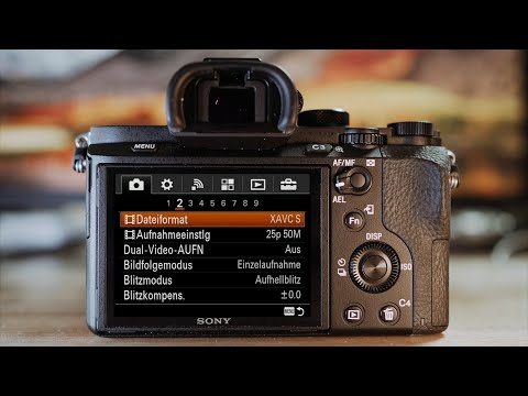 SONY A7II EINSTELLUNGEN | Die wichtigsten Einstellungen auf einen Blick