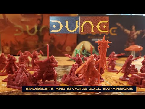 Dune War for Arrakis with Smugglers and Spacing Guild Expansions