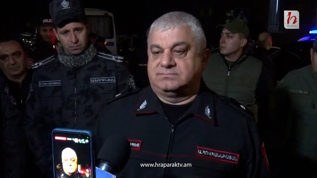 Համոզված եմ՝ մեր ժողովուրդը խոհեմ կգտնվի ու հատուկ միջոց կիրառելու կարիք չի լինի. ոստիկանապետ