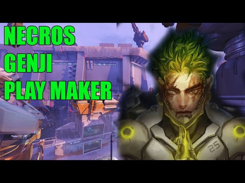 NECROS INSANE GENJI GAMEPLAY - PRO OVERWATCH SEASON 26