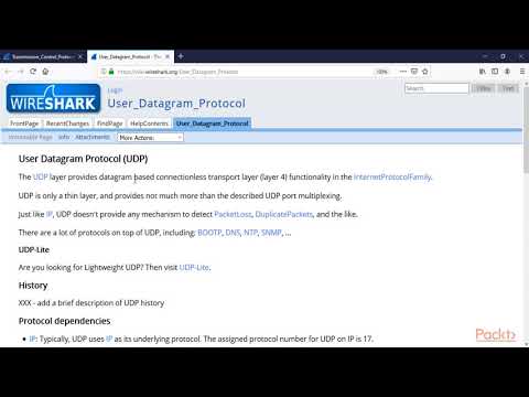 Hands On Packet Analysis Overview of TCP and UDP | packtpub com