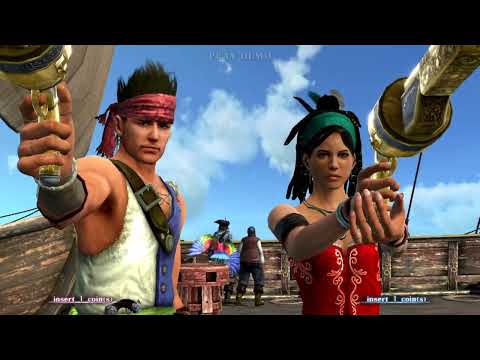 PC ARCADE - NAMCO SYS 357 RPSC3 - DEADSTORM PIRATES SPECIAL EDITION - ATTRACT -2023 UK ARCADES 4K