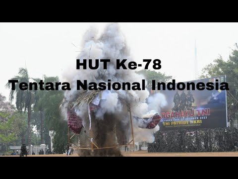 Peringatan Hari Ulang Tahun ke-78 Tentara Nasional Indonesia