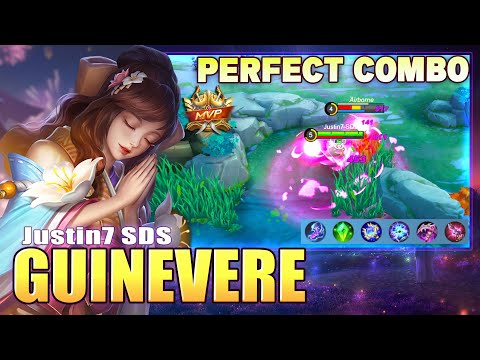 Guinevere Perfect Stun Combo!! Top Global Guinevere Justin7 SDS  - Mobile Legends