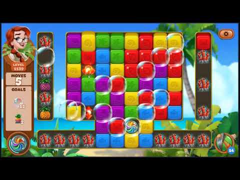 Lost Island Blast Adventure Level 1139 - NO BOOSTERS 🏝️ | SKILLGAMING ✔️