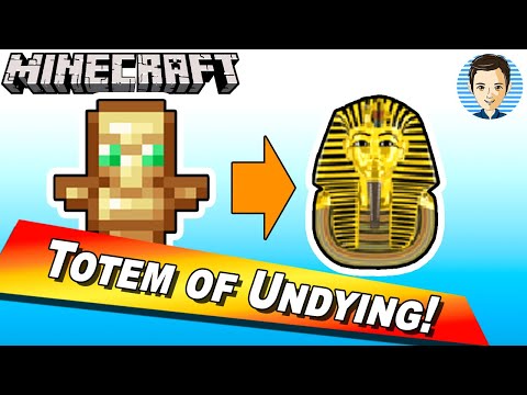 Minecraft Trick: Create Custom Totem with Texture Pack!