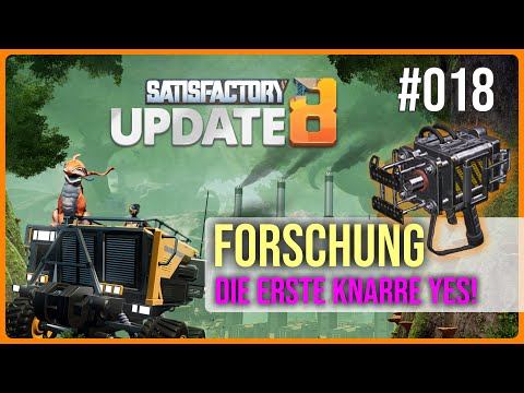 Satisfactory UPDATE 8 NEUSTART deutsch - BASE SETUP ROTOREN - #018 2023 Automation!