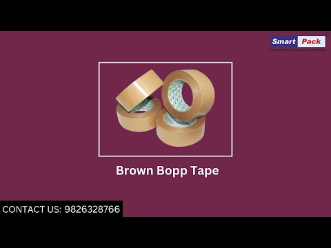 Brown bopp tape, 40-60 mm