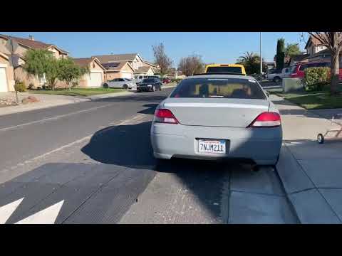 3\” catless exhaust on toyota solara