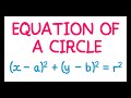 Equation Of A Circle
