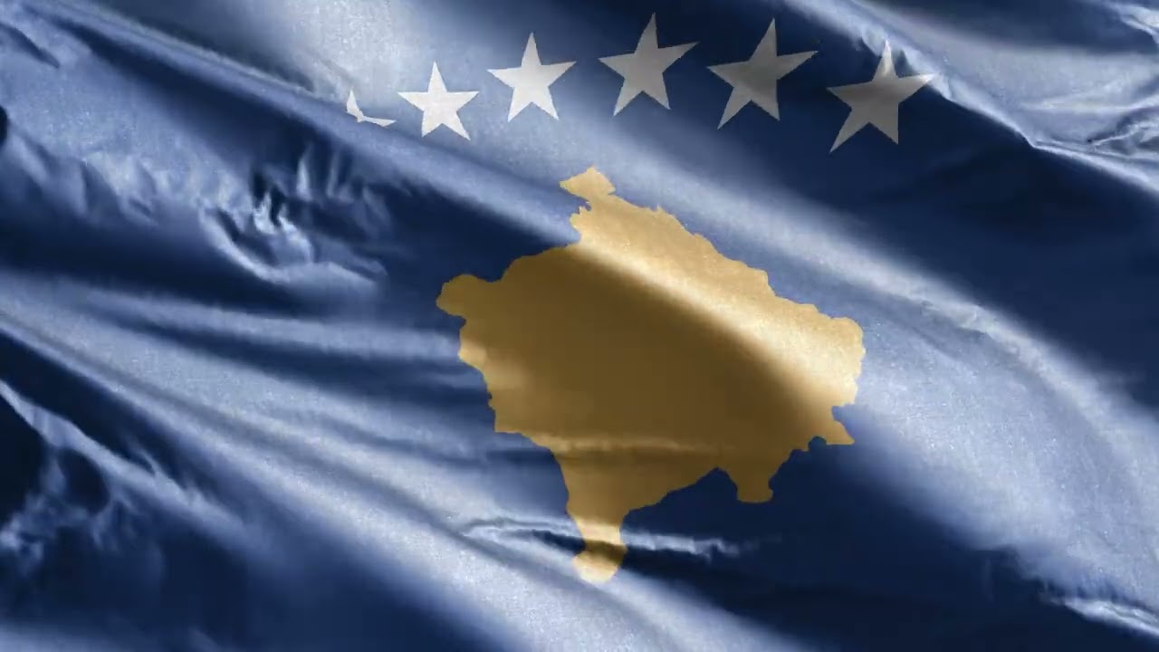 🇽🇰 Kosovo Flag: Elegance of Freedom in 4K 🌟