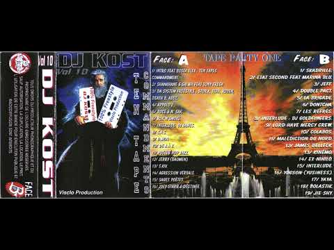 Dj Kost - Vol. 10 - Ten Tape Commandments (FULL K7 Face A & B) (1998)