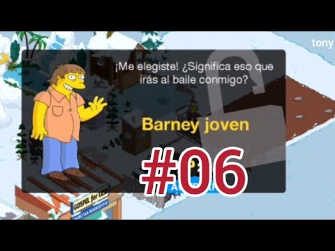 Los Simpson Springfield "Navidad'21: Capítulo 6 - Castillo de Santa Claus y Barney Joven" por Tony