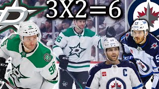Stars GROUND Jets in Winnipeg! | Rantanen's Back to Back Hat Trick Shocks in the NHL Playoffs