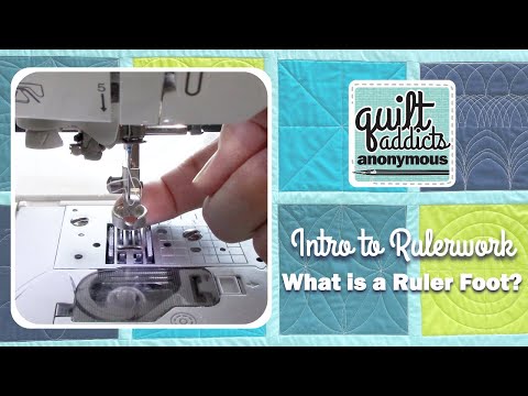 Intro to Rulerwork: Attaching the Ruler Foot