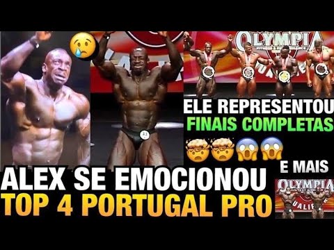 ALEX PEGA TOP 4 , ELE SE EMOCIONOU E CHOROU NA APRESENTAÇÃO - FINAIS PORTUGAL PRO 2021