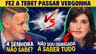 Derrite APERTA e faz Simone Tebet Passar VERGONHA em Debate ao Senado de SP