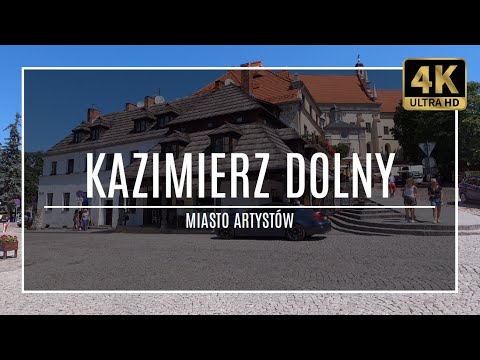 KAZIMIERZ DOLNY [4K] – MIASTO ARTYSTÓW … w jeden dzień! (walking street + z lotu ptaka)