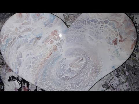 86 swipe on a new heart  ~ fluid art ~ #TLP #colourarte #sheleeart #swipe