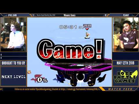 MHM:5/18 [Melee] - SPIRE ZAMU  (Fox) vs PEANUT (Falco) - Winners Semis