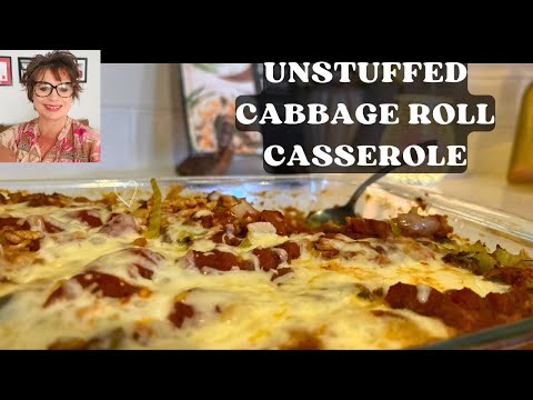 Easy Unstuffed Cabbage Roll Recipe / what’s for dinner / ideas for feeding your family