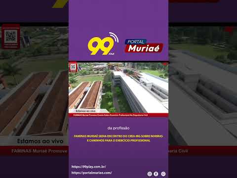 FAMINAS Muriaé sedia encontro do CREA-MG sobre normas e caminhos para o exercício profissional