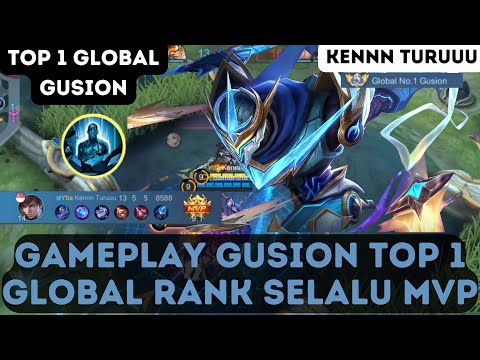 Build Item Gameplay Gusion Midlane FastHand - Top 1 Global Gusion by Kennn Turuuu - Mobile Legends