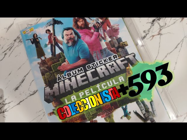 Vídeo relacionado con Minecraft Libro de Pegatinas Infantiles - 28 Hojas Con Más de 1000 Pegatinas para Coleccionistas y Scrapbooking - Juguetes y Merchandising Gamer