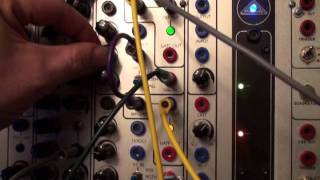 Video thumbnail for Serge Modular with Modcan Touch Sequencer and Strymon Blue Sky Reverberator by iVardensphere