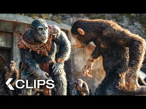 KINGDOM OF THE PLANET OF THE APES All Clips & Trailer (2024)