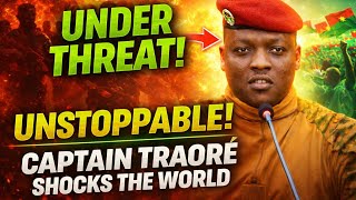 SHOCKING : Captain Ibrahim Traoré: Under Threat but Unstoppable—Burkina Faso’s Bold New future