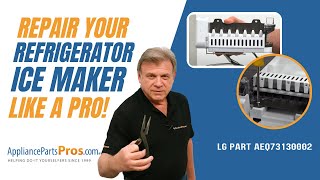 How to LG/Kenmore Refrigerator Ice Maker Assembly AEQ73130002